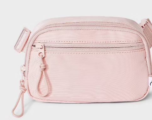 Girls' Belt Crossbody Bag -  Pink